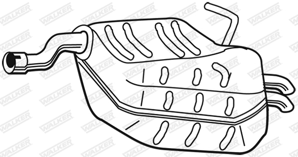 Rear Muffler (23343)