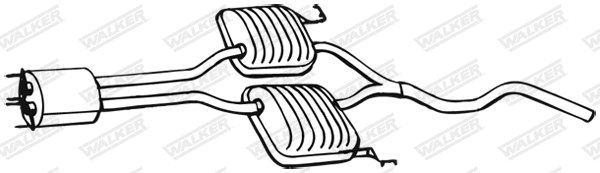 Centre Muffler (17736)