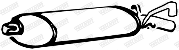 Rear Muffler (08487)