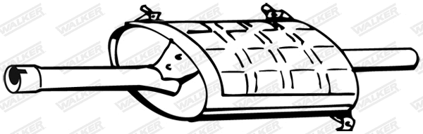 Rear Muffler (23378)