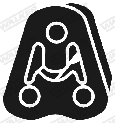 Rubber Strip, exhaust system (83207)