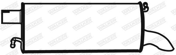 Rear Muffler (21012)