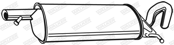 Rear Muffler (22080)