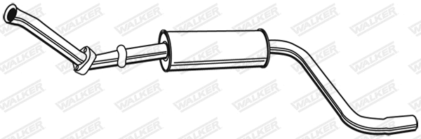 Front Muffler (13501)