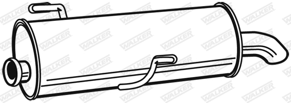 Rear Muffler (22447)