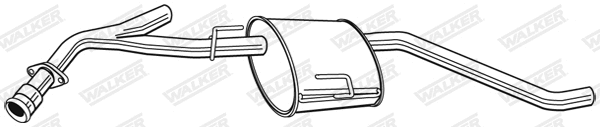 Centre Muffler (22689)