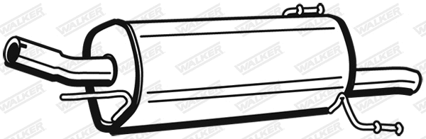 Rear Muffler (23651)