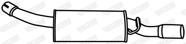 Rear Muffler (17738)