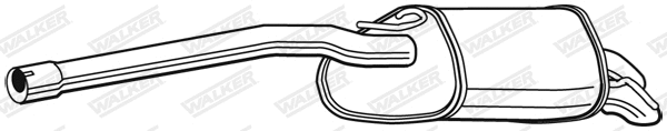 Rear Muffler (22885)