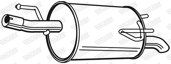 Rear Muffler (22787)