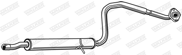 Centre Muffler (22845)