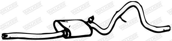 Centre Muffler (72028)