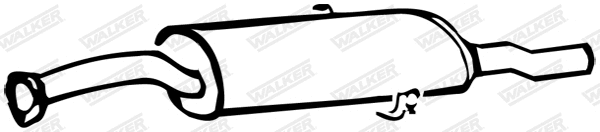 Rear Muffler (16284)