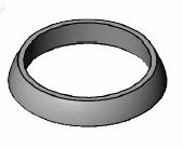 Gasket, exhaust pipe