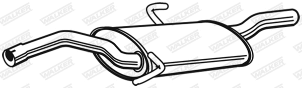 Rear Muffler (22791)