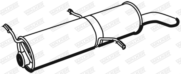 Rear Muffler (19313)