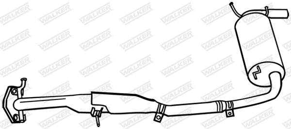 Rear Muffler (18847)