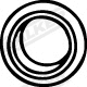 Gasket, exhaust pipe (82411)