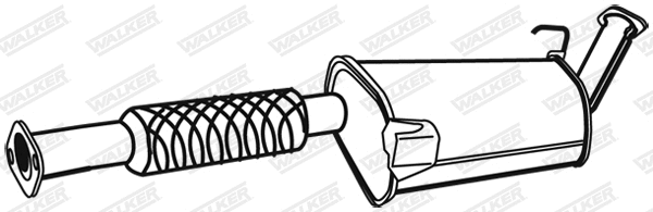 Centre Muffler (21733)