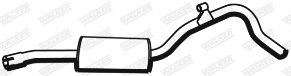 Centre Muffler (13137)