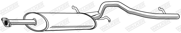 Rear Muffler (21473)