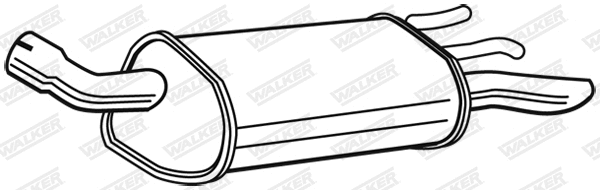 Rear Muffler (22040)