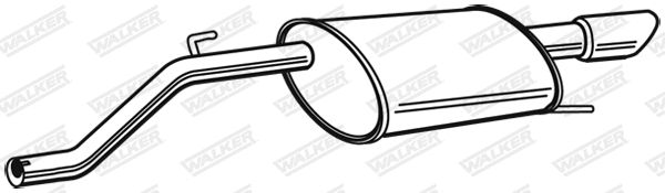 Rear Muffler (23347)