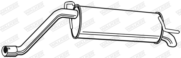 Rear Muffler (23251)