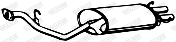 Rear Muffler (06545)