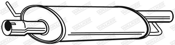 Front Muffler (23197)