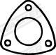 Gasket, exhaust pipe (80239)