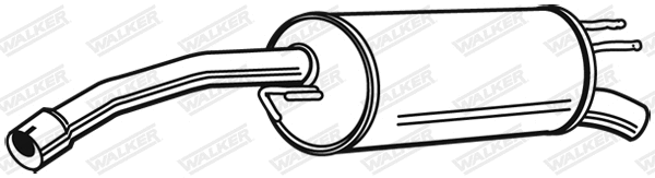 Rear Muffler (21496)