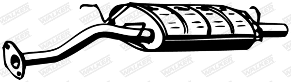 Rear Muffler (16446)