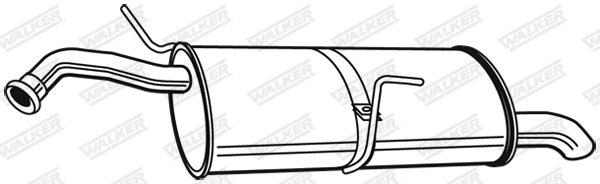 Rear Muffler (24134)