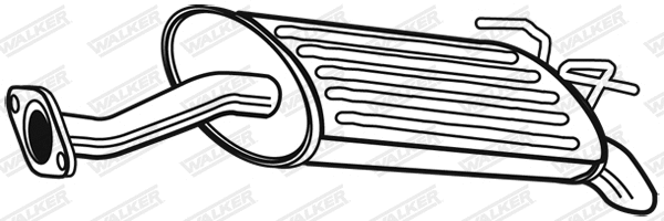 Rear Muffler (22987)