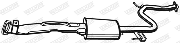 Centre Muffler (21134)