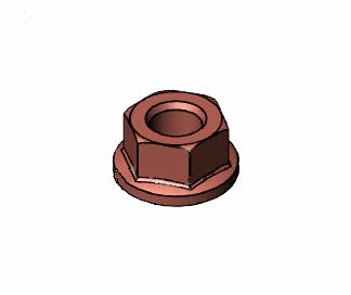 Nut, exhaust manifold