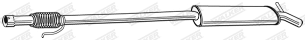 Centre Muffler (23297)