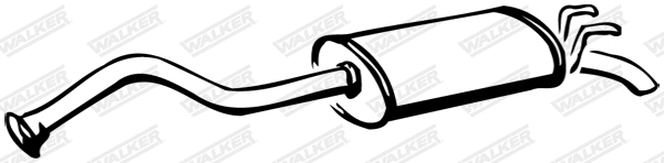 Rear Muffler (15108)