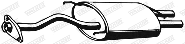 Rear Muffler (18129)