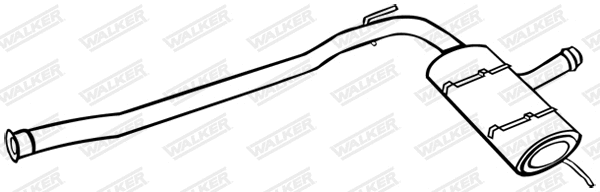 Centre Muffler (18079)