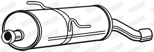 Rear Muffler (23476)