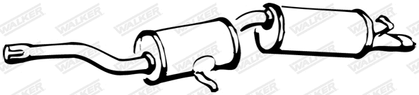 Rear Muffler (14713)