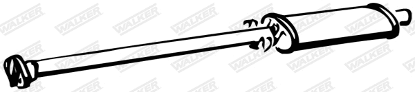 Centre Muffler (15167)