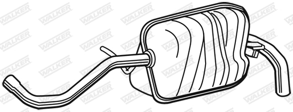 Rear Muffler (22124)