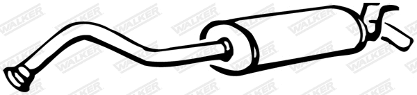 Rear Muffler (12250)