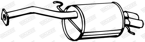 Rear Muffler (15044)