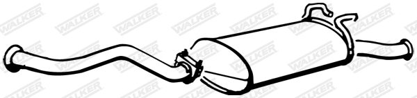 Rear Muffler (17244)