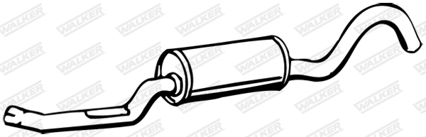 Centre Muffler (15201)