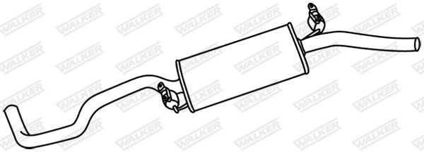 Rear Muffler (70510)